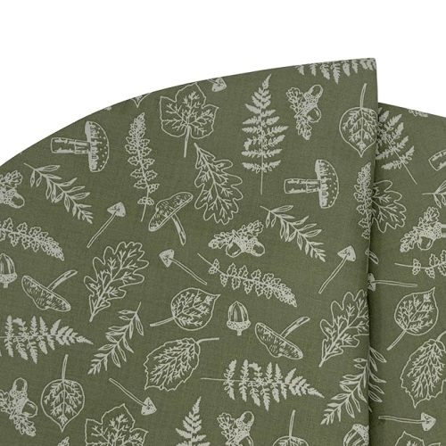 Boppy Original Nursing Pillow, Green Fern, Ergonomic Nursing Essentials for Bottle and Breastfeeding, Firm Fiber Fill, with Removable Pillow Cover, Machine Washable