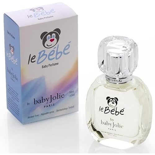 Baby Jolie Le Bebe Kids Perfume with Flower and Fruits Scent – Baby Perfume with Delicate Fragrance – Alcohol Free Baby Cologne Spray for Kids and Toddlers