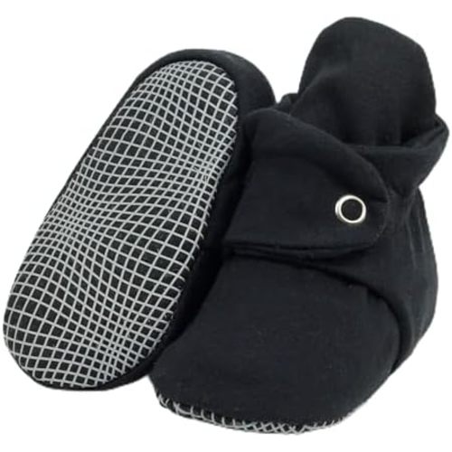 Ella Bonna Baby Booties Organic Cotton Muslin Newborn Baby Slippers Baby Boy Booties, Infant Girl Booties, 6-12 months, 0-6 Months, 12-18 Months, 0-3 Months, 18-24 Months, Toddler Shoes