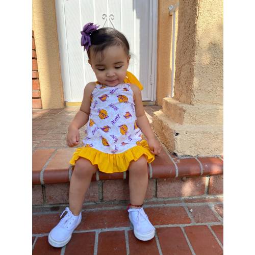 Lakers Dress for Baby or Toddler