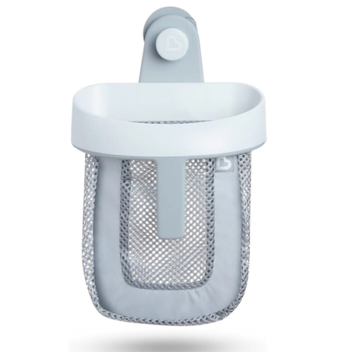 Munchkin® Super Scoop™ Hanging Bath Toy Storage with Quick Drying Mesh, Grey