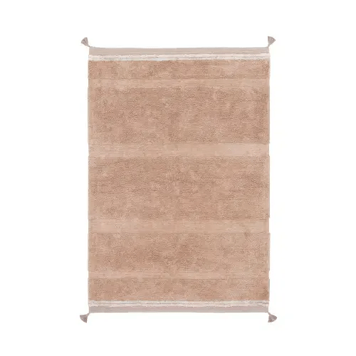 WASHABLE AREA RUG BLOOM ROSE