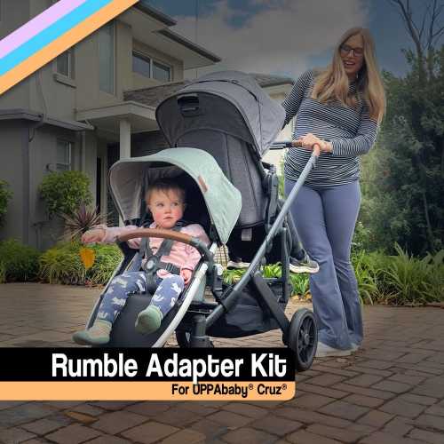 Rumble/Toddler Seat Double Adapter Kit for UPPAbaby® Cruz®