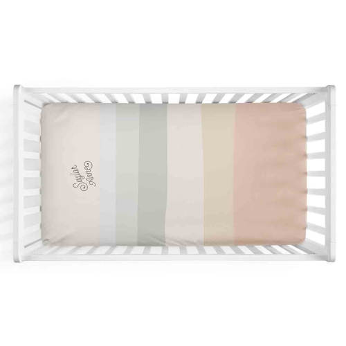 Personalized Crib Sheet
