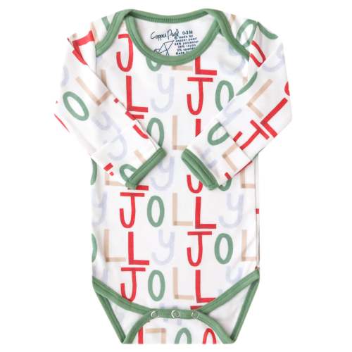 Long Sleeve Bodysuit - Jolly (3-6M)