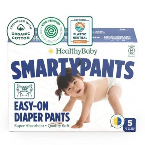 HealthyBaby SmartyPants Disposable Diaper Pants - Size 5 - 38ct