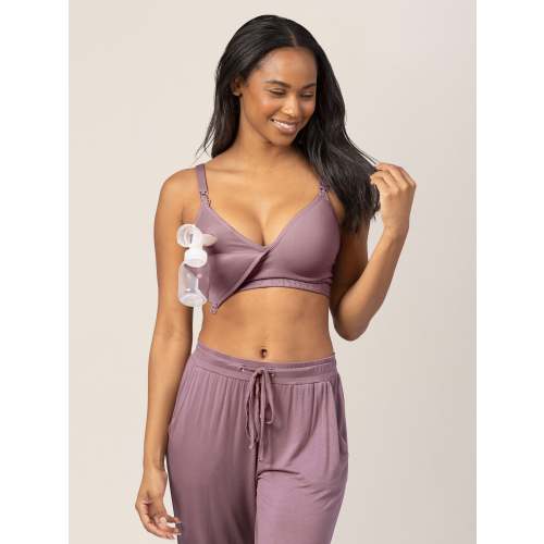 Signature Sublime® Contour Hands-Free Pumping & Nursing Bra | Beige - Kindred Bravely