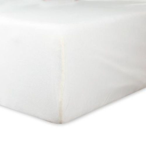 Honest Baby Organic Cotton Fitted Crib Sheet - Bright White