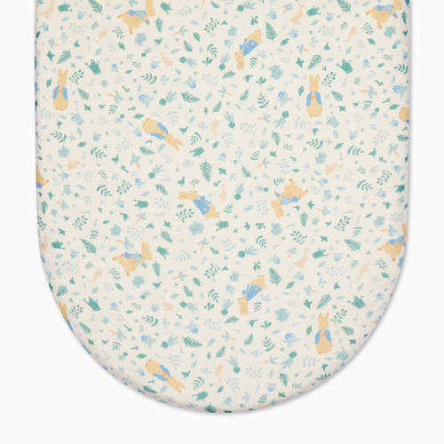 Peter Rabbit Organic Cotton Printed Bassinet Fitted Sheet