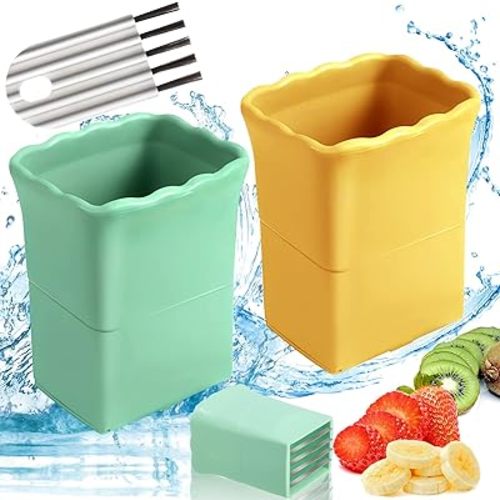 Easy Strawberry Cutter, Multi-Function Vegetable & Fruit Slicer, Mini Food Chopper - 2024 Creative Kitchen Gadget