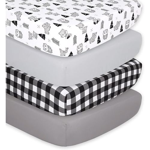 Woodland Plaid Crib Sheet Bundles (Woodland Plaid)