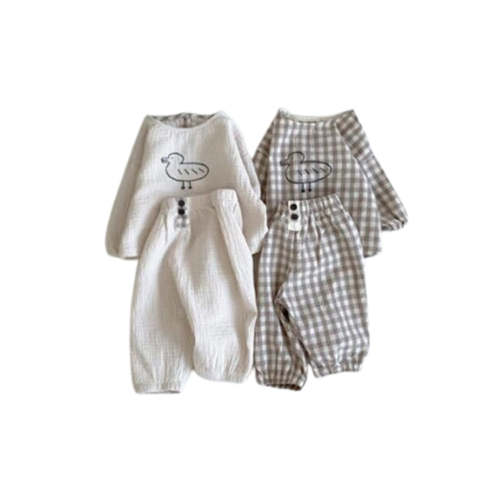 6mth Cartoon Little Duck Baby Set