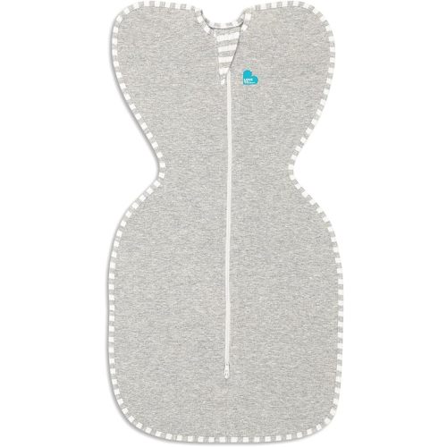 Love to Dream Swaddle UP, Baby Sleep Sack, Self-Soothing Swaddles for Newborns, Improves Sleep, Secure Fit Helps Calm Startle Reflex, New Born Essentials for Baby, Small 8-13lbs, Gray
