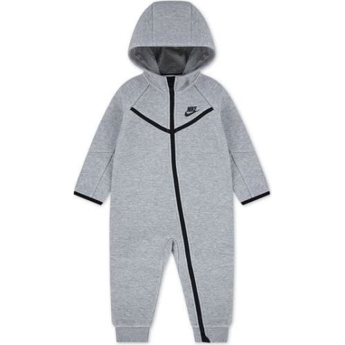 Tech Fleece Hooded Romper, 12M