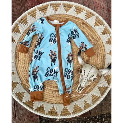 Cowboy bullrider baby sleeper