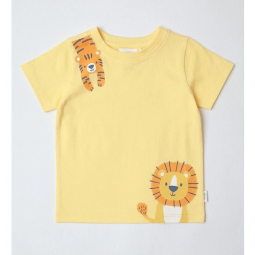 Essential Safari Lion T-shirt in Light Yellow