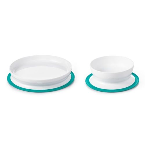 OXO Tot® Stick & Stay Plate & Bowl Bundle in Teal