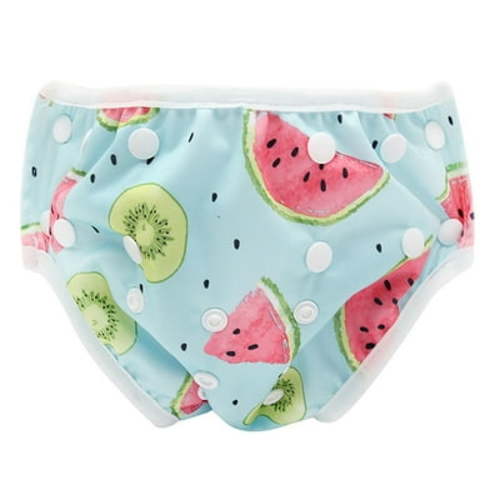 Baby Girls Boys Swim Diapers Swimming Pants for Newborn Toddlers 0-3 Years, Reusable Adjustable Washable Swim Underwear Fits Baby Gifts and Swimming Lessons