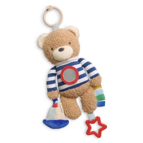 Itzy Ritzy Traveler Learning Toy - Bear: Fine Motor Skills, Baby and Toddler Learning, Single Piece