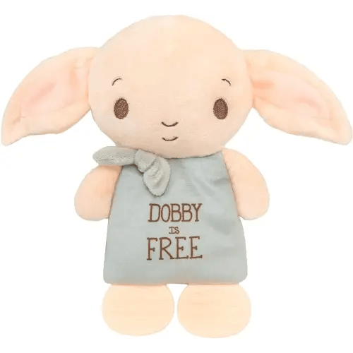 KIDS PREFERRED Harry Potter Dobby Teether Plush Toy Crinkle Cloth for Newborn Baby Boys and Girls 9.5 inches