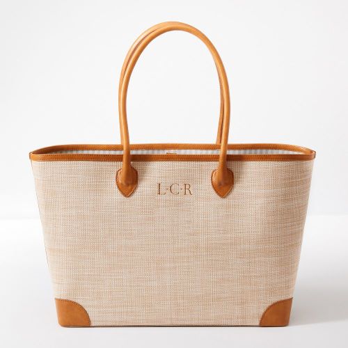 Montauk Raffia Tote