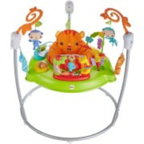 Fisher-Price Tiger Time Jumperoo with Music, Lights & Sounds