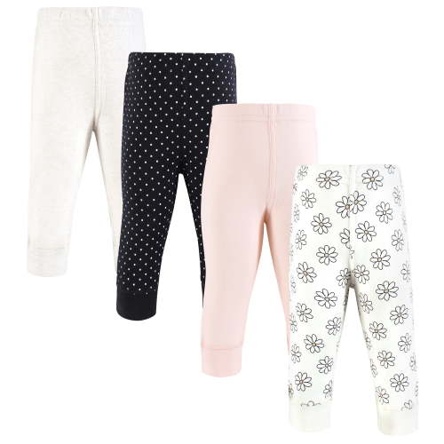 Hudson Baby Tapered Ankle Pants, 4- Pack, 0/3 Months- 5T