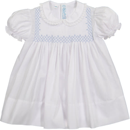 Smocked Vintage Dress For Newborn & Baby Girl | Feltman Brothers