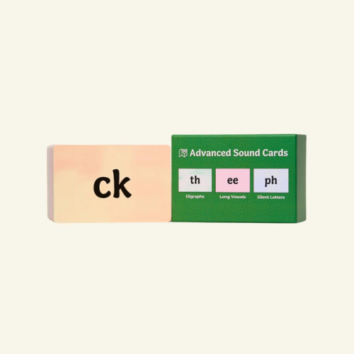 Advanced Sound Flashcards – Toddlers CAN Read