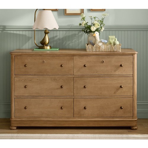 Chris Loves Julia Lakehouse 6-Drawer Dresser (56w x 20d")