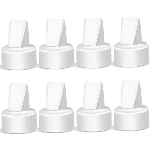 PumpMom Duckbill Valves for Spectra and Motif Luna, Replacement Duckbill Valves for Spectra S1 Spectra S2 Spectra 9 Plus SG Pumps (Not Original Spectra S2 Accessories) (8 Count)