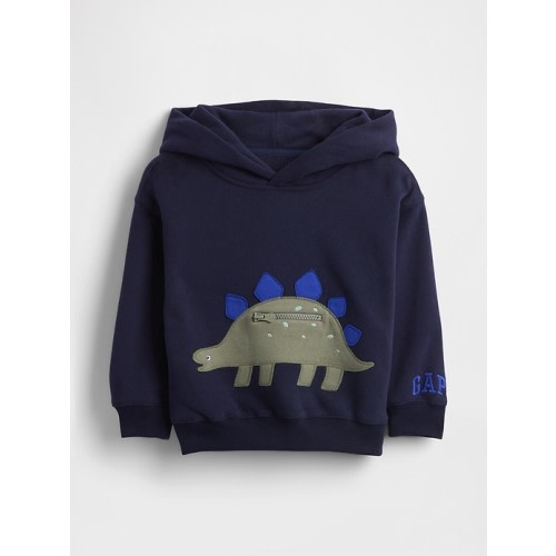 Baby & Toddler VintageSoft Dino-Pocket Hoodie | Gap
