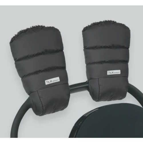 COLOR: Black - Warmmuffs - Plush