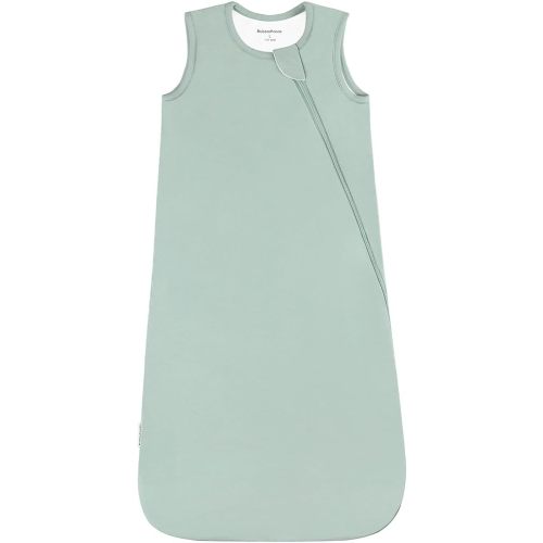 Rayon Made from Bamboo Sleep Sack 6-12 Months 0.5 Tog Soft Lightweight Toddler Sleep Sack for Babies 2-Way Zipper Wearable Blanket Baby 6 Months