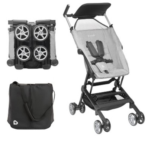Munchkin Sparrow Ultra Compact Travel Stroller, Color: Gray