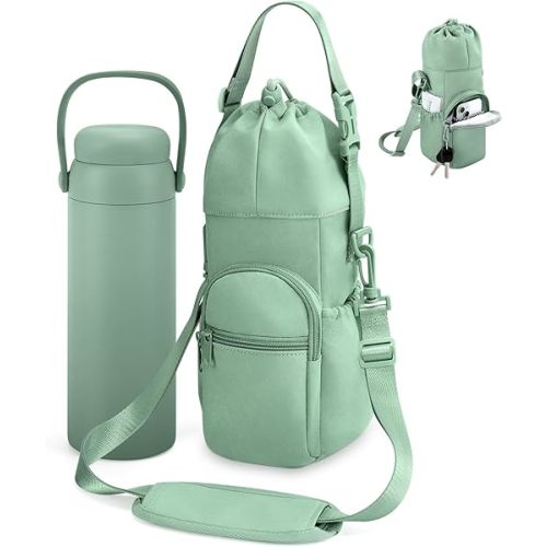 Portable Travel Bag for Breast Milk Cooler, Fits Milk Cooler & Portable BreastMilk Chiller, Leakproof,Insulated & Scratch-Resistant Bottle Carrier with Shoulder Strap & Extra Storage