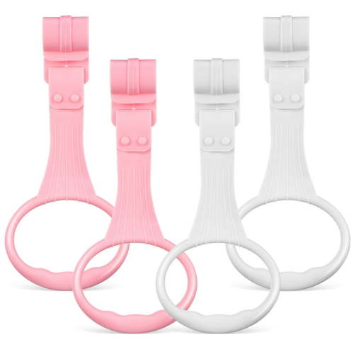 4 Pcs Baby Pull up Rings Hooks Pull Ring Toys Toddler 19.60X9.00X2.30CM