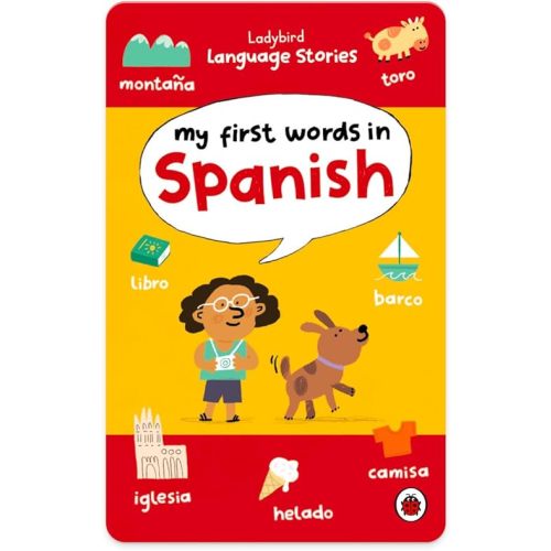 Yoto Ladybird Language Stories: My First Words in Spanish – Kids Audio Card for Use with Player & Mini All-in-1 Audio Device, Educational Screen-Free Listening with Interactive Learning, Ages 5+