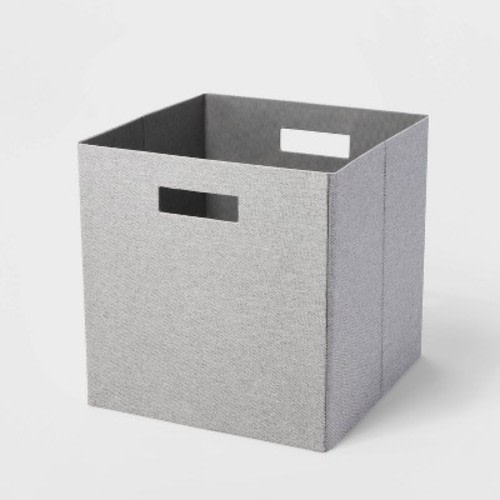 13" x 13" Fabric Bin - Brightroom™, Color: Fossil