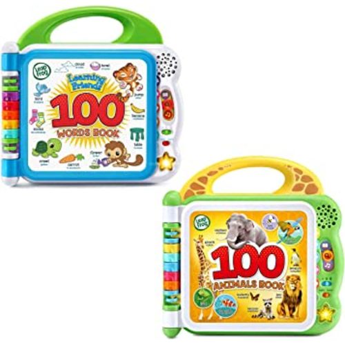 LeapFrog 100 Words and 100 Animals Book Set (Frustration Free Packaging)
