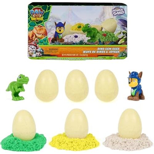 PAW Patrol The Dino Movie Dino Gem Eggs 6-Pack Collectible Toys
