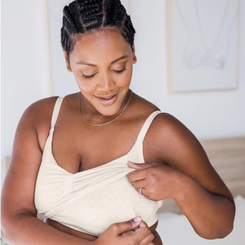 Kindred Bravely Sublime Wireless Comfort Sleep Pumping Bra | Seamless Hands-Free Pumping & Nursing Bra