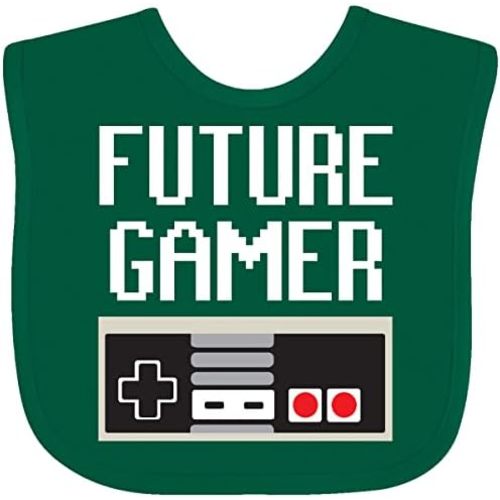 inktastic Future Gamer. Baby Bib