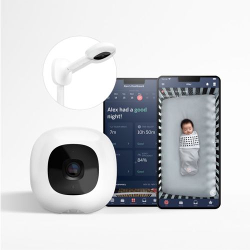 Nanit Pro Smart HD Split Screen Baby Monitor with Wall Mount