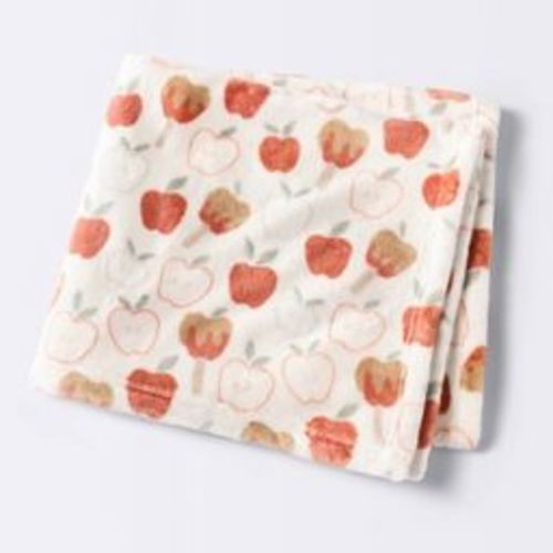 Printed Apple Baby Blanket - Cloud Island™