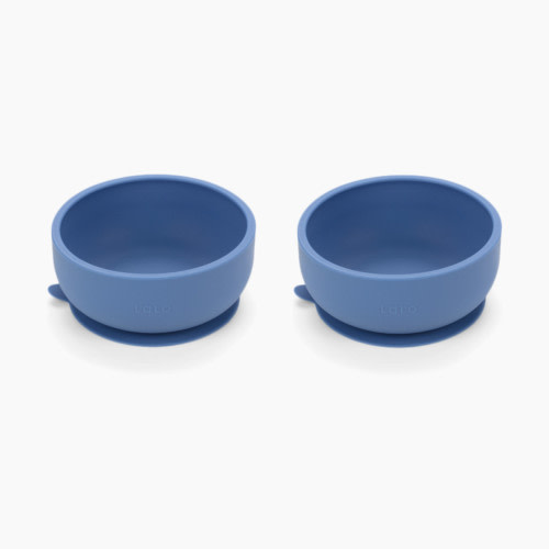 Lalo Suction Bowl - Blueberry, 2