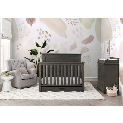 Caden 6-in-1 Convertible Crib with Trundle Drawer