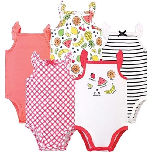 Touched by Nature Unisex Baby Organic Cotton Bodysuits