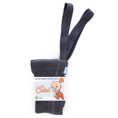 silly silas - footed dark grey blend – The August People