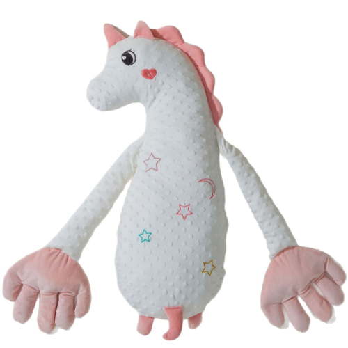 Gofinoday Patting Pillow Soother, Interactive Patting with Remote Control, Soft Sensory Stuffed Animal for Soothing and Cuddling